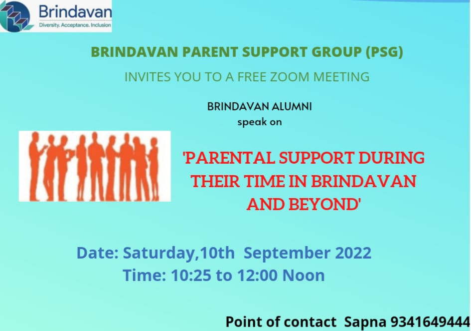 Brindavan Parent Support Group (PSG) Meeting