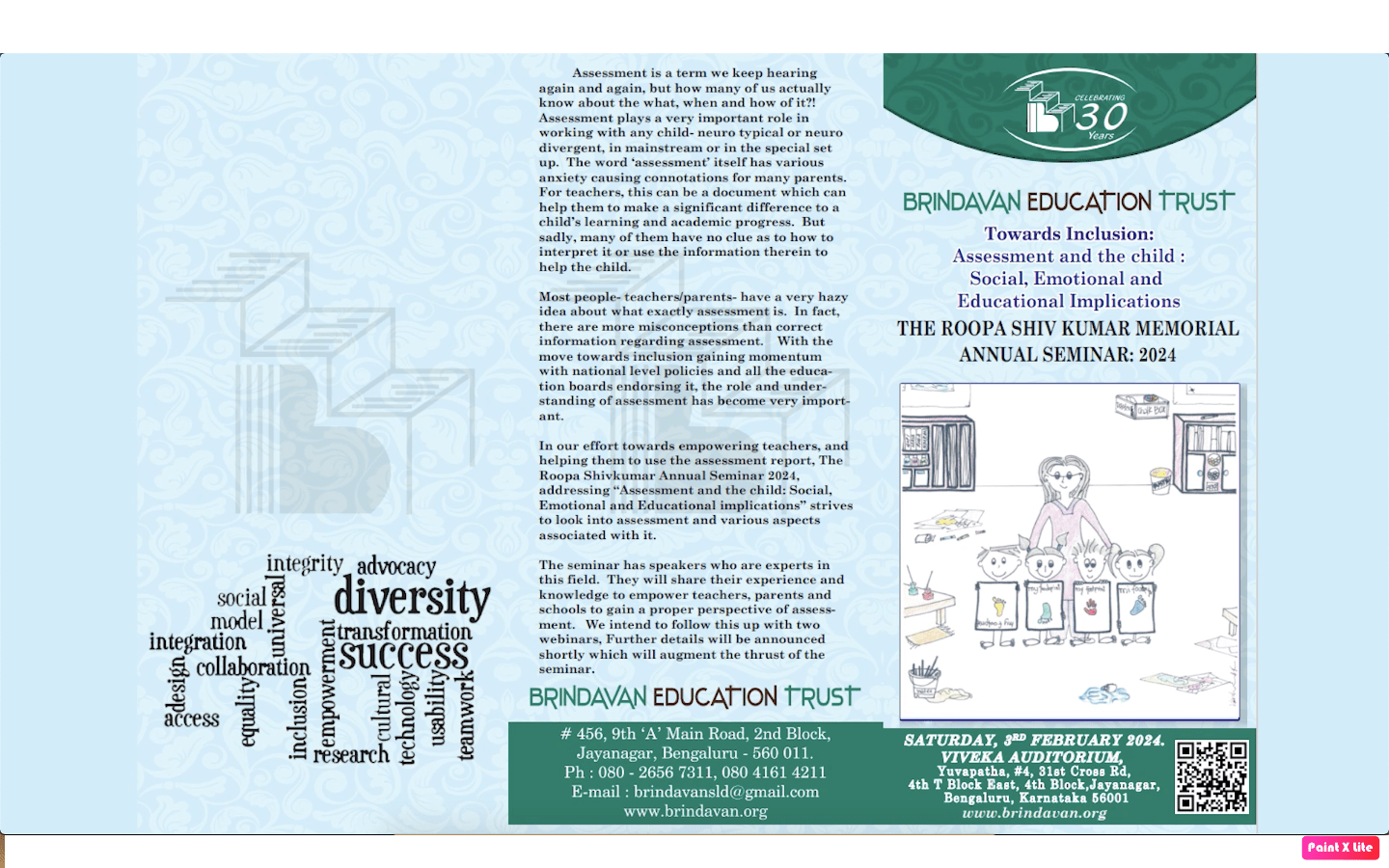 Training and outreach programs