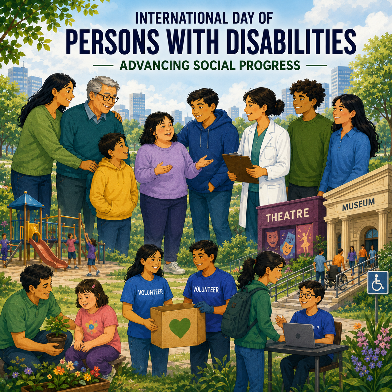 International day of persons with disabilities –Advancing social progress