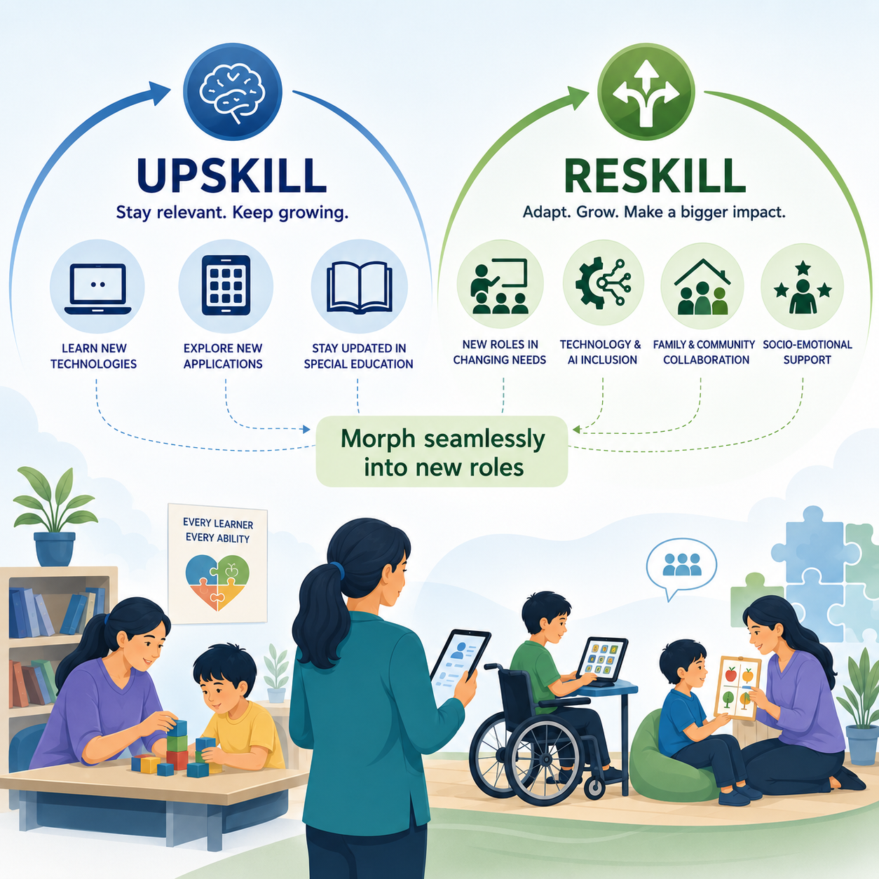How relevant are we? Upskilling and reskilling